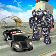 Police Car Transformer Robot(机器人大作战手游)