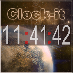 Clock-it Lite宇宙地球