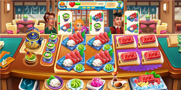 做饭不受控制的模拟游戏 可以自己随意做饭的游戏