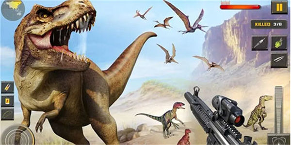 恐龙游戏排行手机游戏 恐龙题材游戏下载