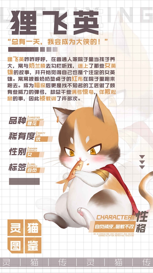 灵猫传狸飞英属性图鉴 灵猫传狸飞英怎么样