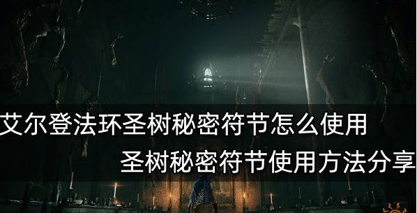 艾尔登法环圣树秘密符节为什么用不了