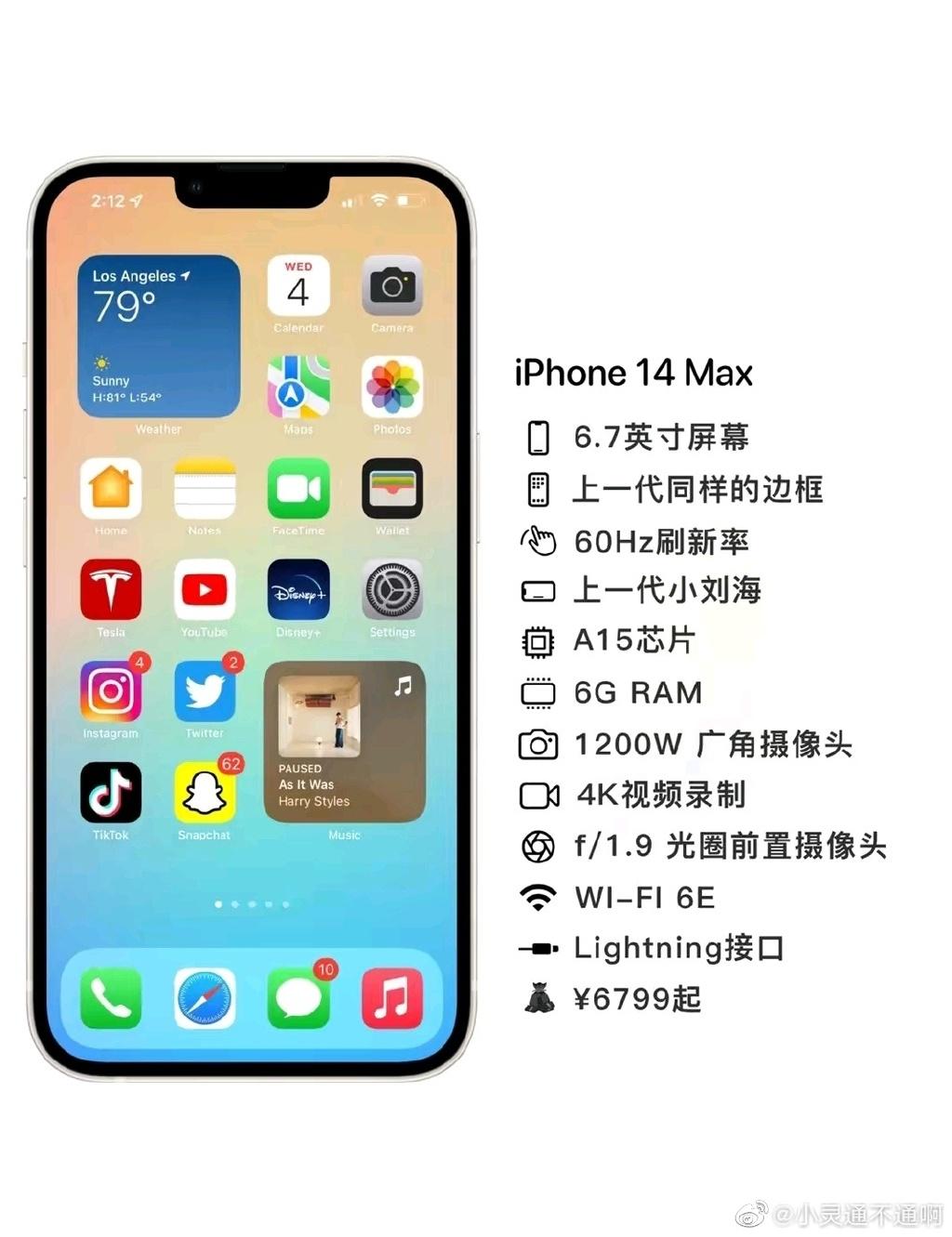 iphone14配置参数怎么样-iphone14详细配置参数表介绍