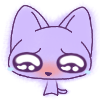 紫猫猫表情包下载