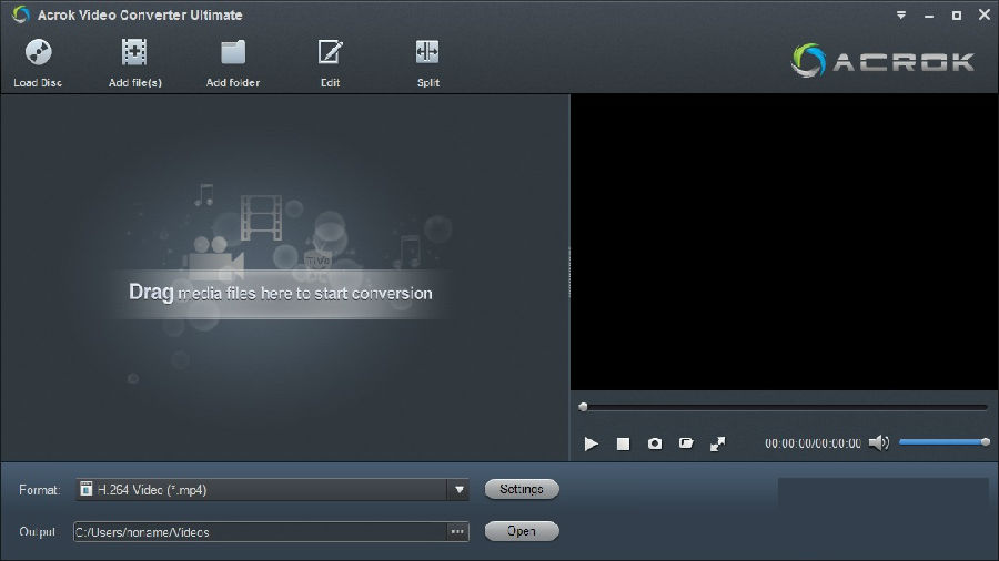 Acrok Video Converter视频格式转换