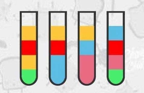 瓶子颜色倒水游戏 彩色瓶子倒水游戏